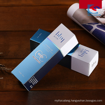 custom cosmetic foil hot stamping perfume paper box